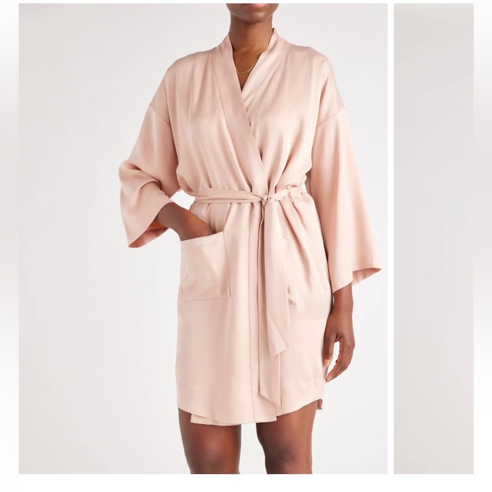 Quince Women’s Silk Robe  One size